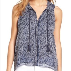 🌈3 for $15 SALE✨ Lucky Brand Scarf print tank
